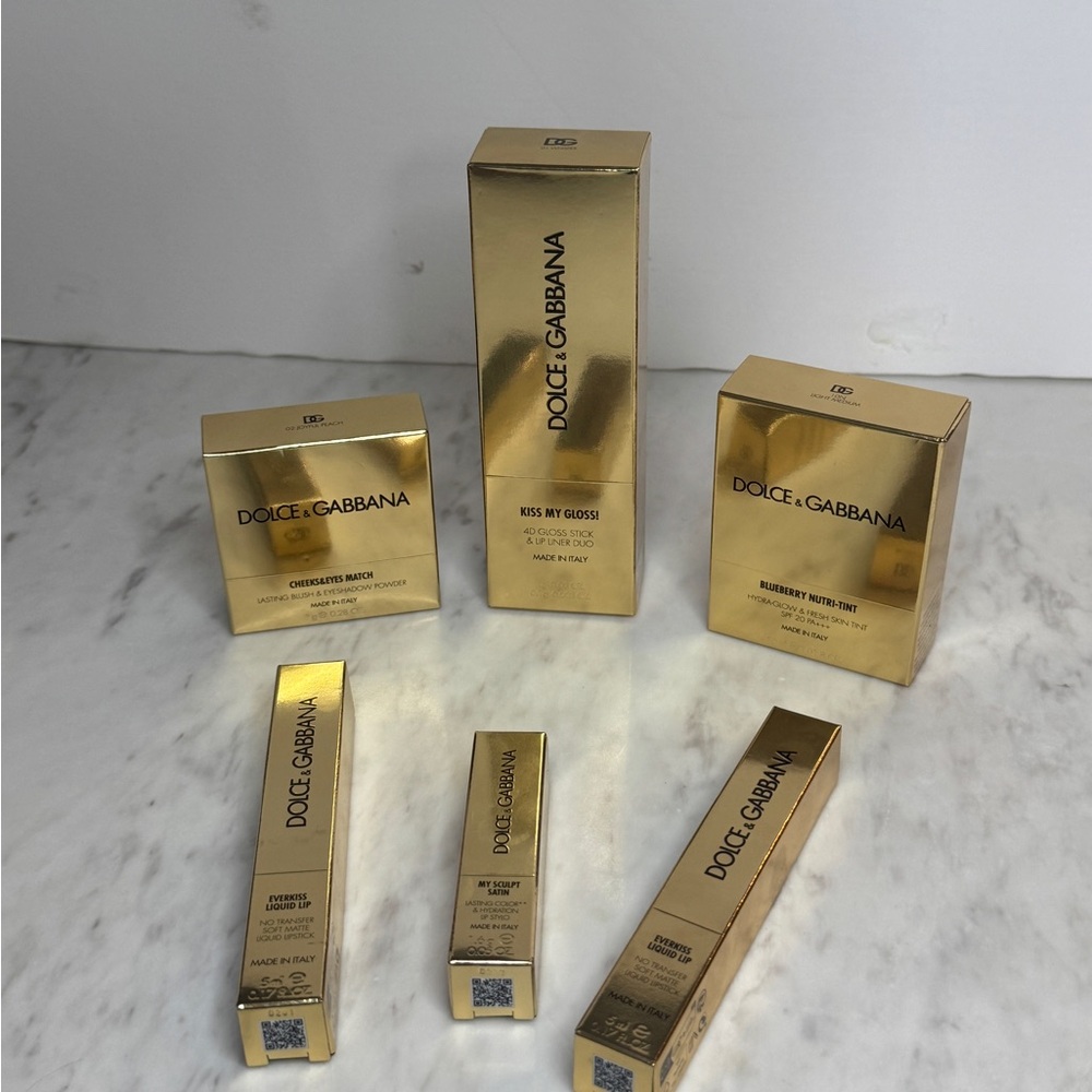 Dolce & Gabbana Gold Skincare Collection